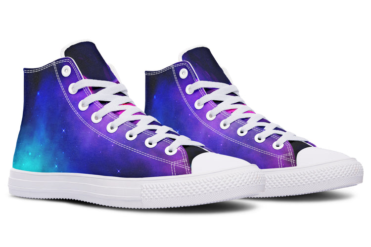 Galaxy High Tops ( Black or White Sole ) 2 For 1