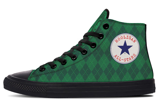 Hooligan ALLSTARS 2024 High Tops ( Black or White Sole )