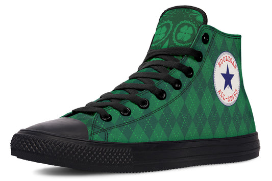 Hooligan ALLSTARS 2024 High Tops ( Black or White Sole )