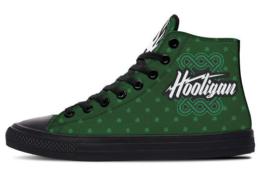 Hooligan High Tops ( Black or White Sole )