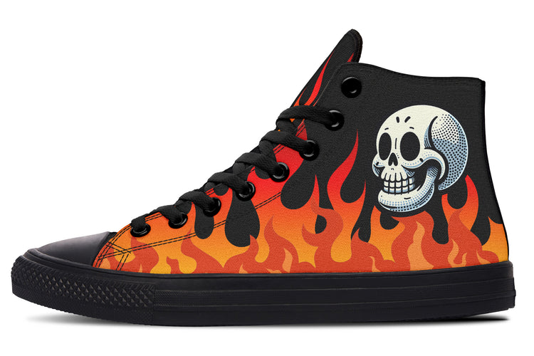 Hot Rod High Tops ( Black or White Sole )