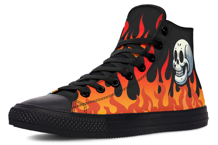 Hot Rod High Tops ( Black or White Sole )