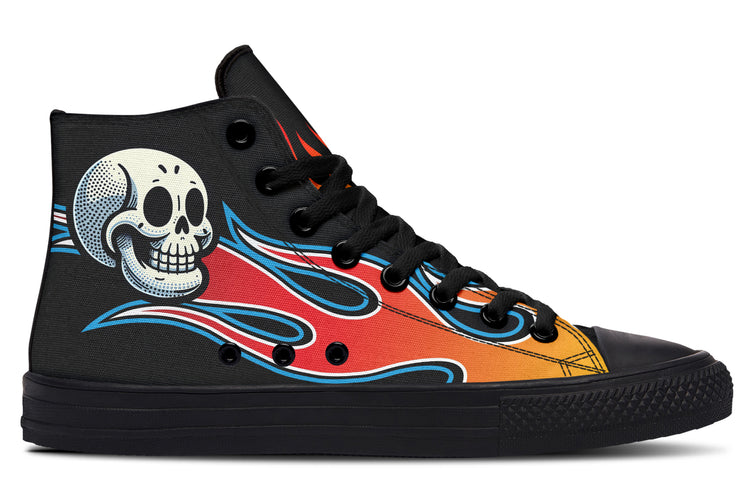 Hot Rod High Tops ( Black or White Sole )