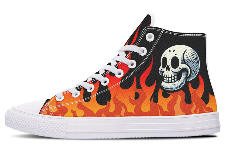 Hot Rod High Tops ( Black or White Sole )