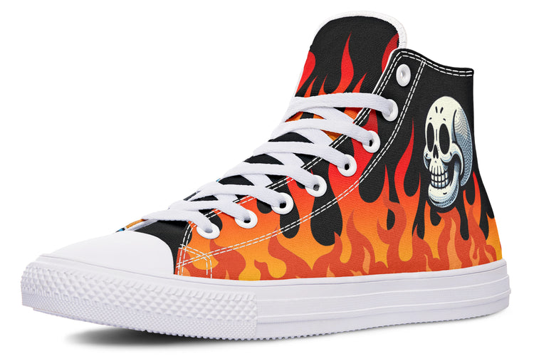 Hot Rod High Tops ( Black or White Sole )