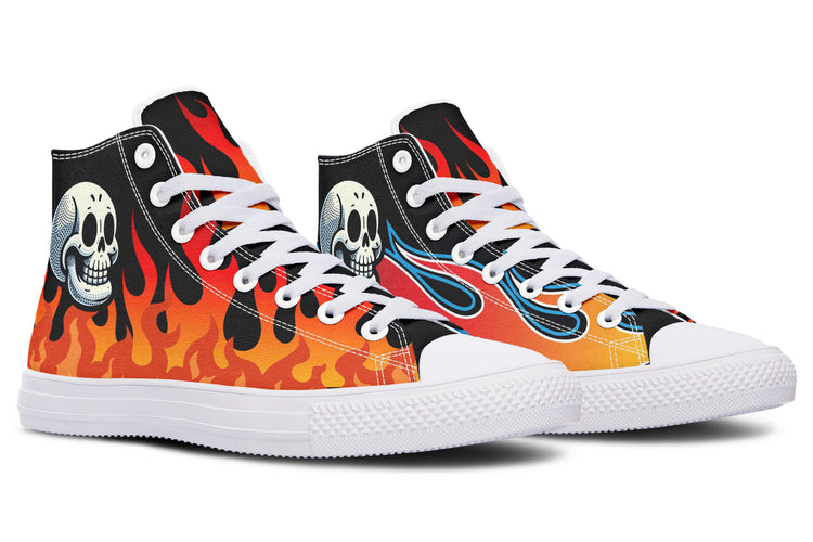 Hot Rod High Tops ( Black or White Sole )