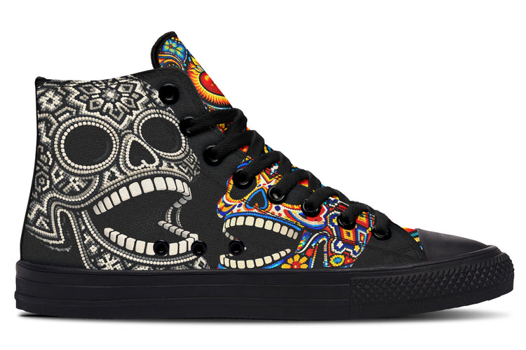 Huichol High Tops ( Black or White Sole )