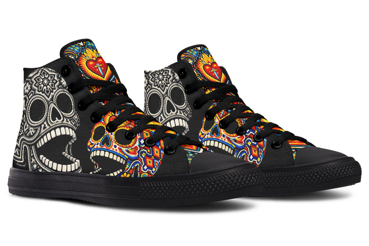 Huichol High Tops ( Black or White Sole )