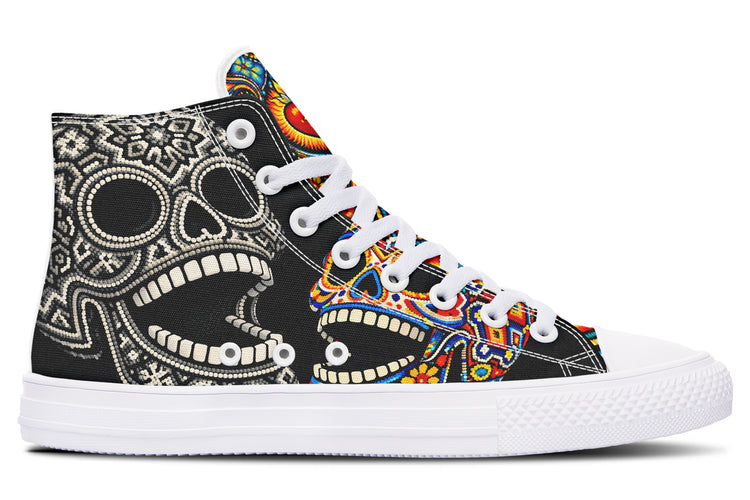 Huichol High Tops ( Black or White Sole )