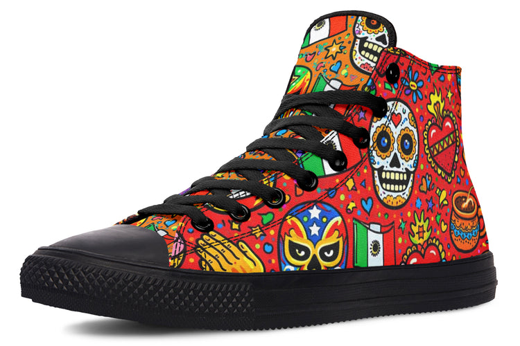 Trucha Lucha High Tops ( Black or White Sole )