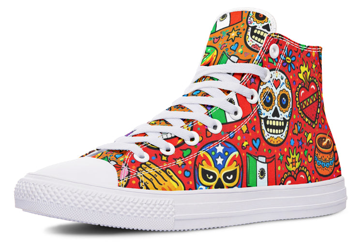 Trucha Lucha High Tops ( Black or White Sole )