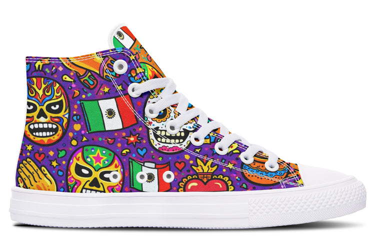 Trucha Lucha High Tops ( Black or White Sole )