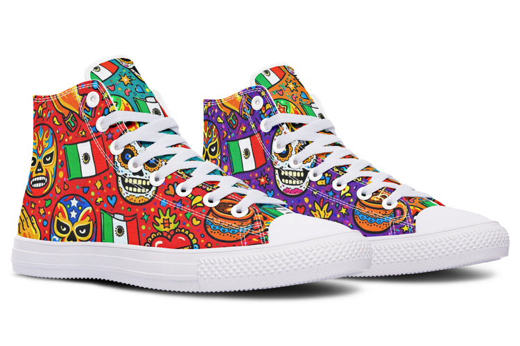 Trucha Lucha High Tops ( Black or White Sole )