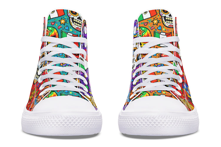 Trucha Lucha High Tops ( Black or White Sole )