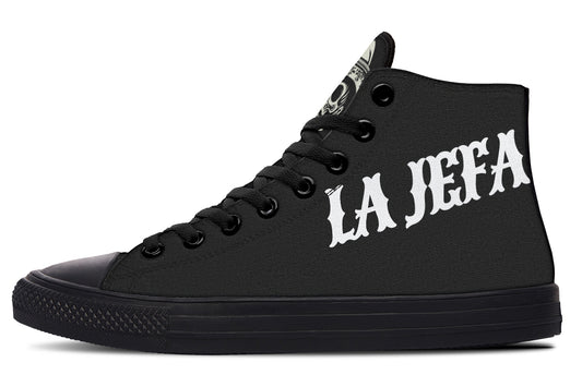 La Jefa High Tops (Black or White Sole)