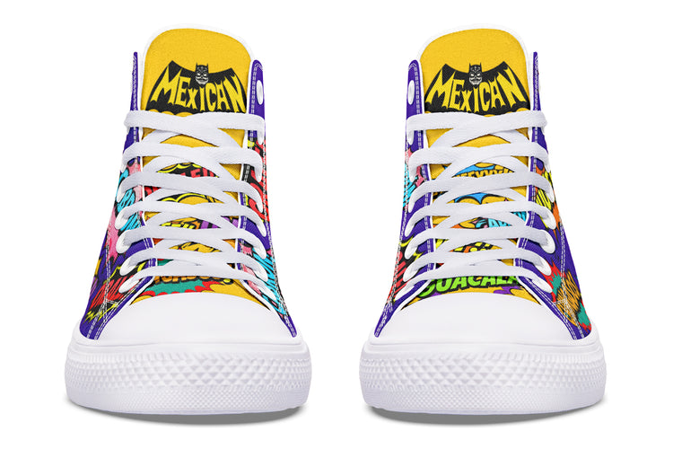 Mexibat High Tops ( Black or White Sole )