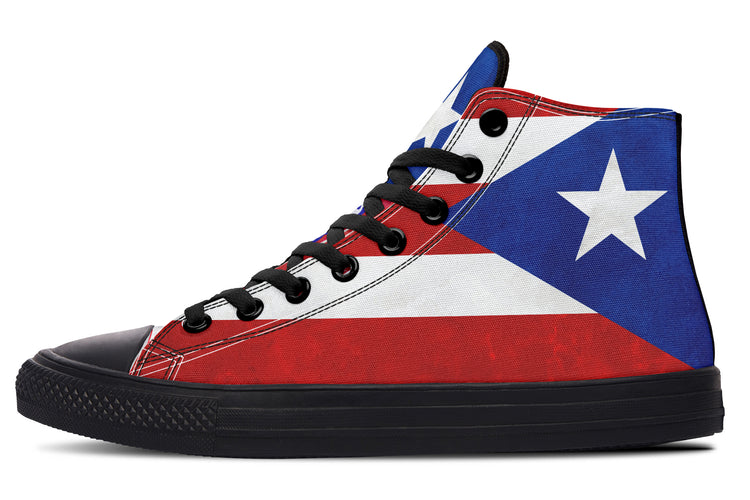 Puerto Rico High Tops ( Black or White Sole )