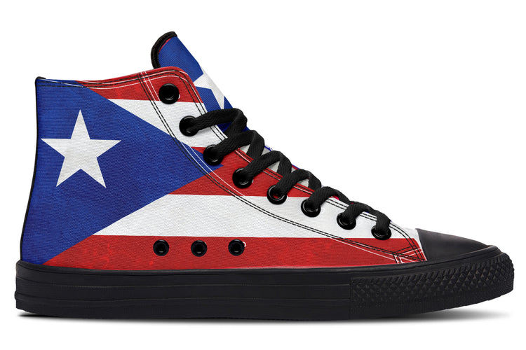 Puerto Rico High Tops ( Black or White Sole )