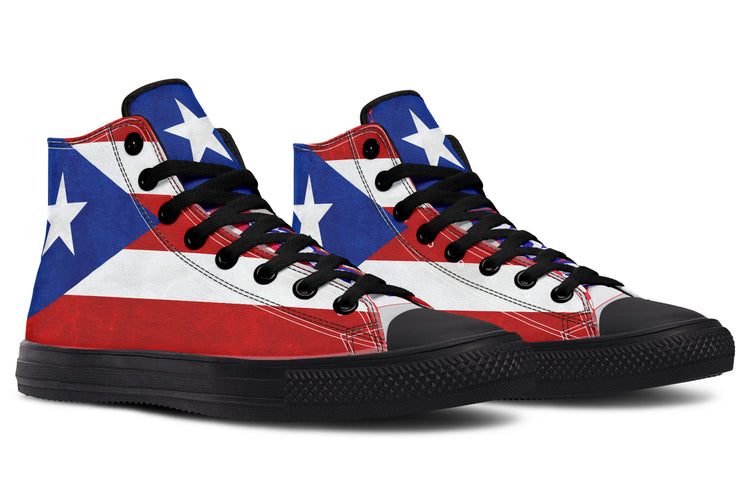 Puerto Rico High Tops ( Black or White Sole )