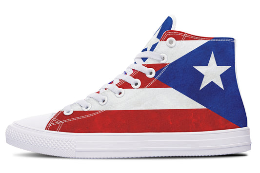 Puerto Rico High Tops ( Black or White Sole )