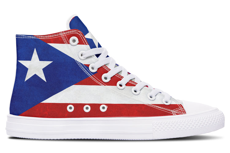 Puerto Rico High Tops ( Black or White Sole )
