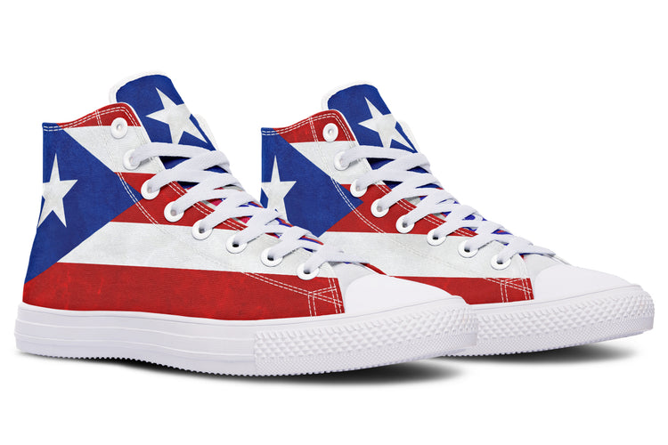 Puerto Rico High Tops ( Black or White Sole )