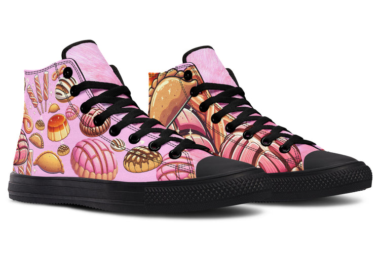 Pandulce High Tops ( Black or White Sole )