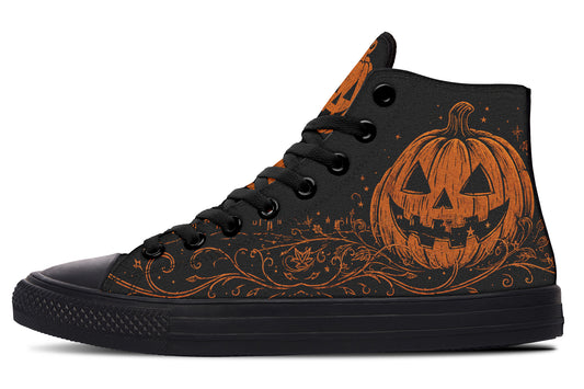 Pumpkin King High Tops
