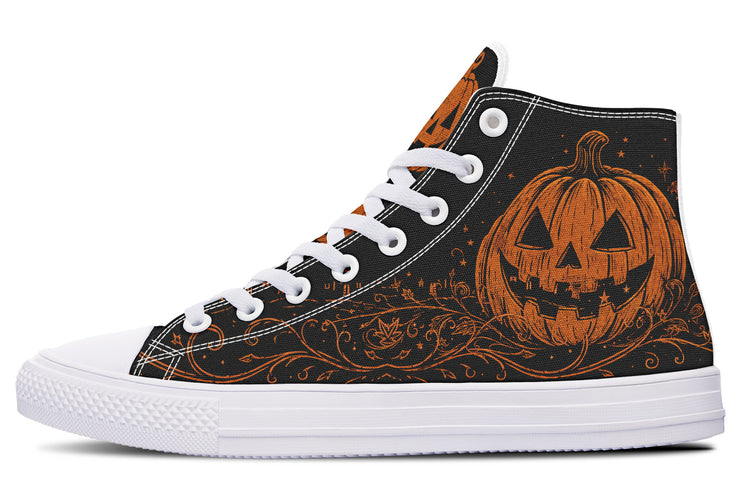 Pumpkin King High Tops