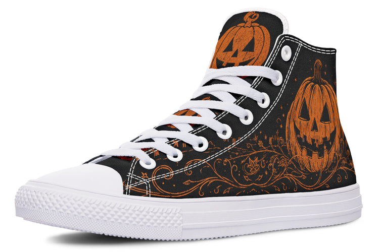 Pumpkin King High Tops