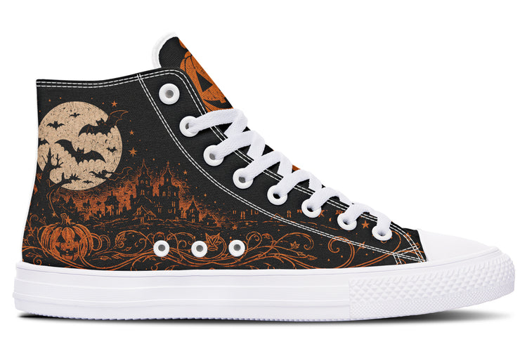 Pumpkin King High Tops