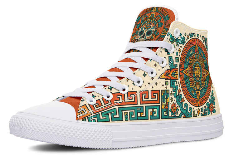 Xiuhpohualli Art De La Calle ( Black or White Sole )