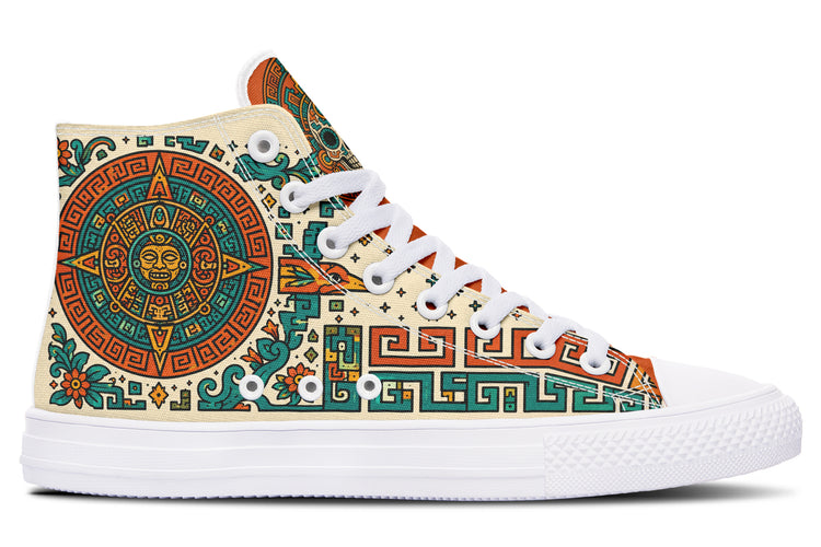 Xiuhpohualli Art De La Calle ( Black or White Sole )