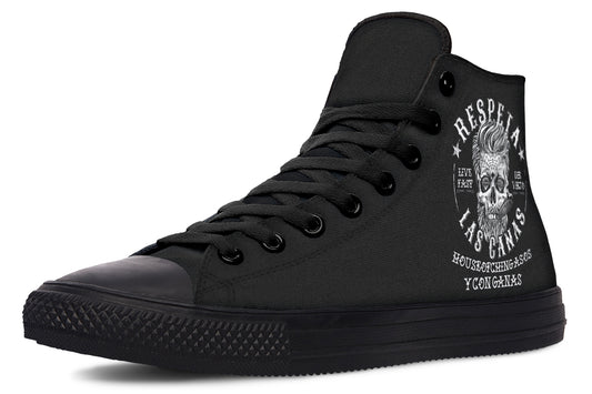 Respeta High Tops ( Black Or White Sole )