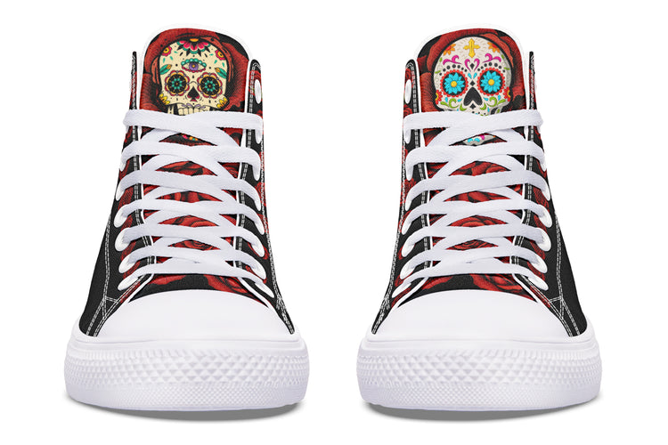 Viva La Raza Old School Tatuaje ( Black or White Sole )