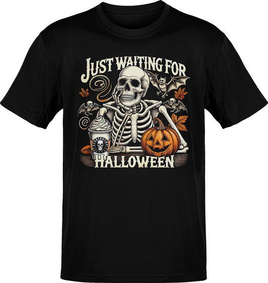 Just Waiting For Halloween Fanatic T-Shirt