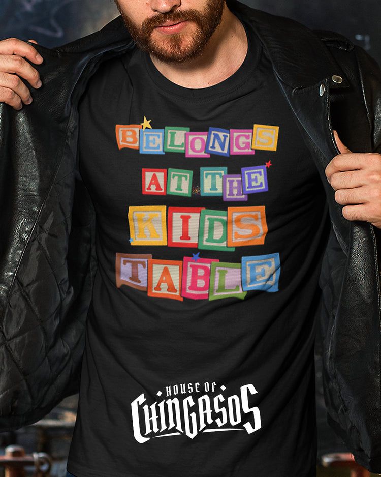 Premium Belongs At The Kids Table Thanksgiving T-shirt