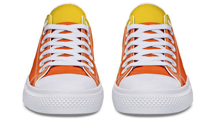 Candy Corn Low Tops (Black or White Sole)