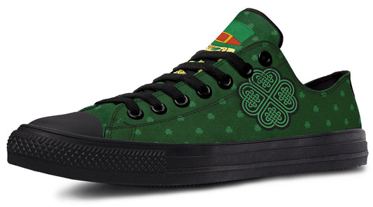 Celtic Skull 2024 Low Tops ( Black or White Sole )