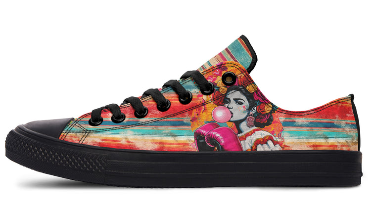 Chingona Low Tops ( Black or White Sole )