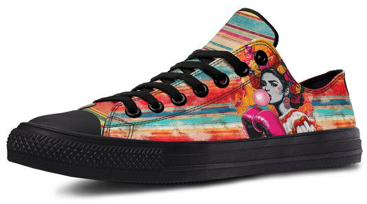 Chingona Low Tops ( Black or White Sole )