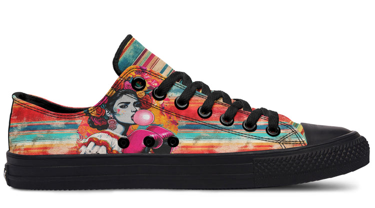 Chingona Low Tops ( Black or White Sole )