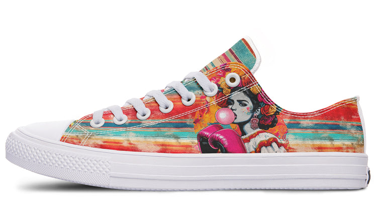 Chingona Low Tops ( Black or White Sole )