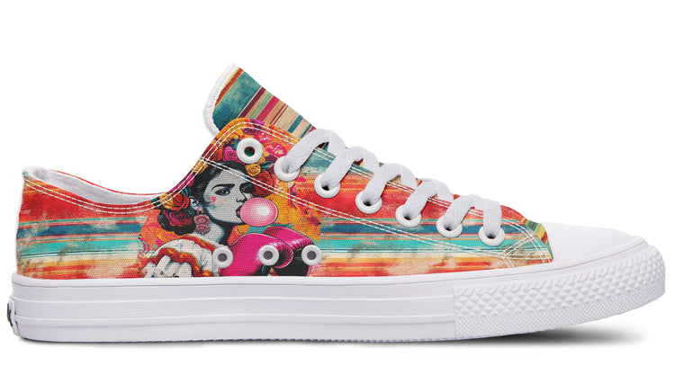 Chingona Low Tops ( Black or White Sole )