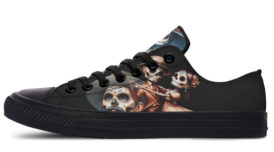 Diadelos Muertos Chica Low Tops ( Black or White Sole )