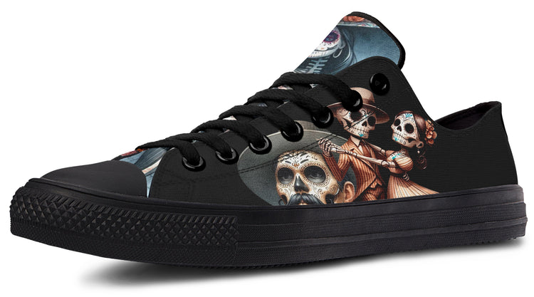 Diadelos Muertos Chica Low Tops ( Black or White Sole )