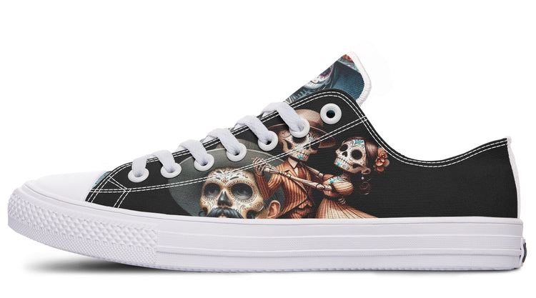 Diadelos Muertos Chica Low Tops ( Black or White Sole )