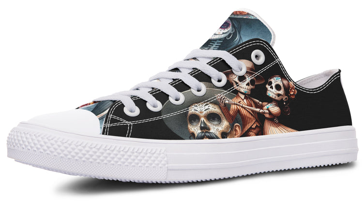 Diadelos Muertos Chica Low Tops ( Black or White Sole )