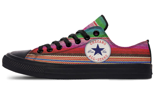 Digital Serape Low Tops ( Black or White Sole )