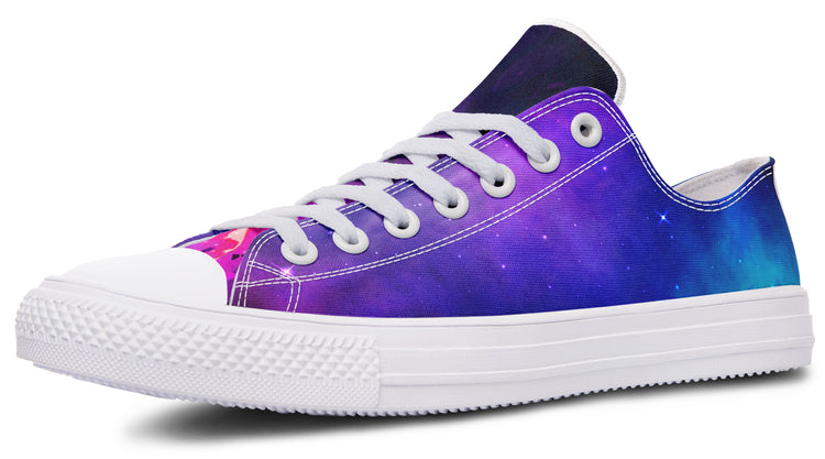 Galaxy Low Tops ( Black or White Sole )